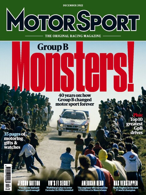 Title details for Motor Sport Magazine by Motorsport Magazine Limited - Available